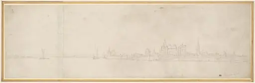 View of Orsoy, by Wenceslaus Hollar