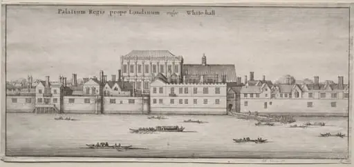 Views of London:  Whitehall from the River