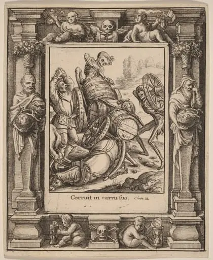 Waggoner, by Wenceslaus Hollar
