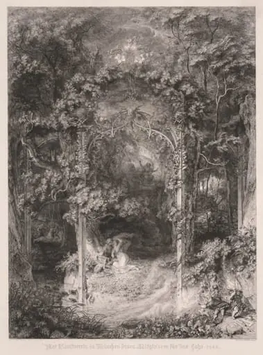 The Forest Maiden, by Wendelin Wick