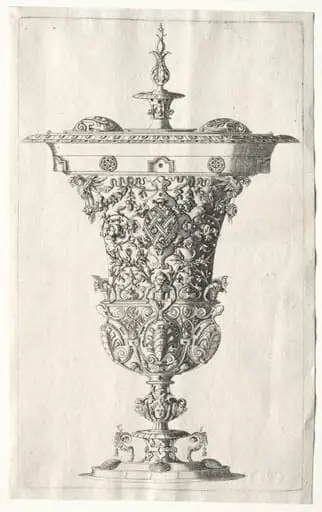 Ornamental Vase, by Wenzel Jamnitzer I