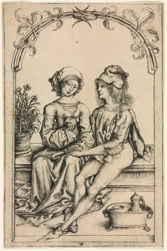 The Lovers, by Wenzel von Olmutz