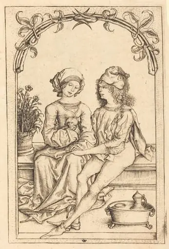 The Lovers, by Wenzel von Olmutz