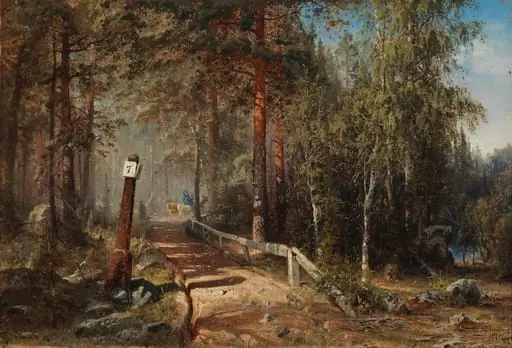 Postitie Hämeessä, by Werner Holmberg
