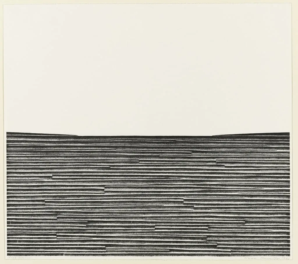 Untitled, by Werner Knaupp, ink, 1966