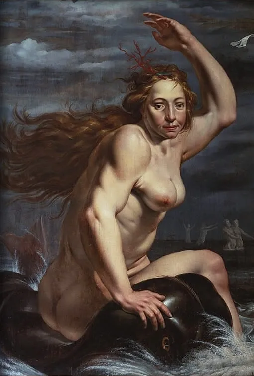 Galathea, by Werner van den Valckert, oil, 1619