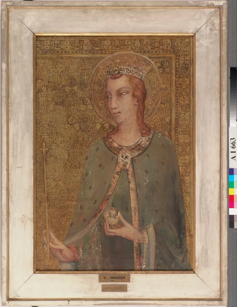 Madonna, kopio Simone Memmin mukaan, by Werner von Hausen, unspecified