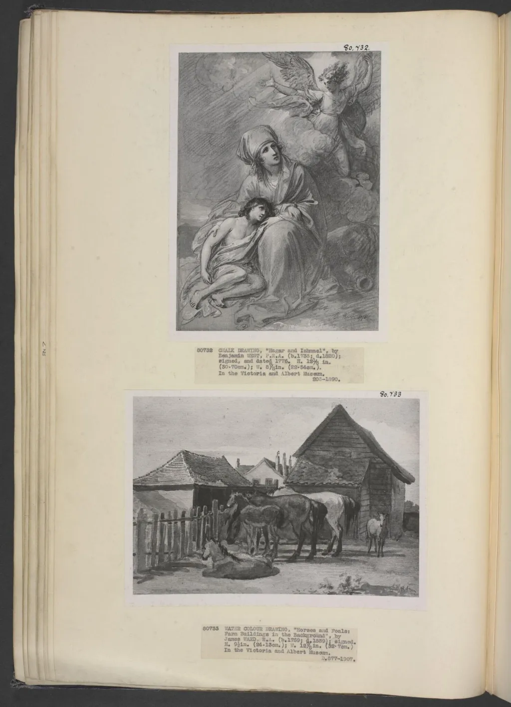 Hagar and Ishmael, by West, 1776