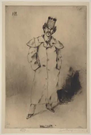 Whistler, by Carlo Pellegrini