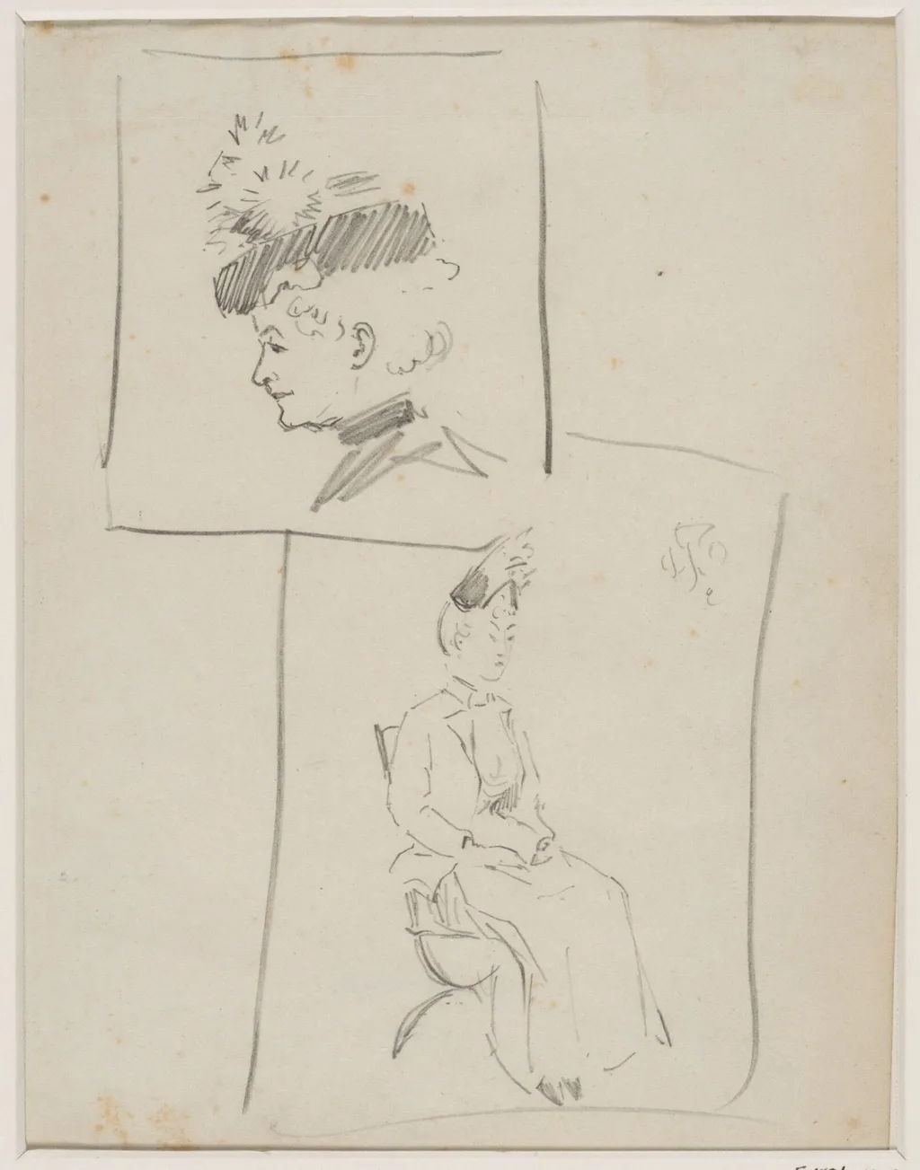 Untitled, by Whistler, 1834