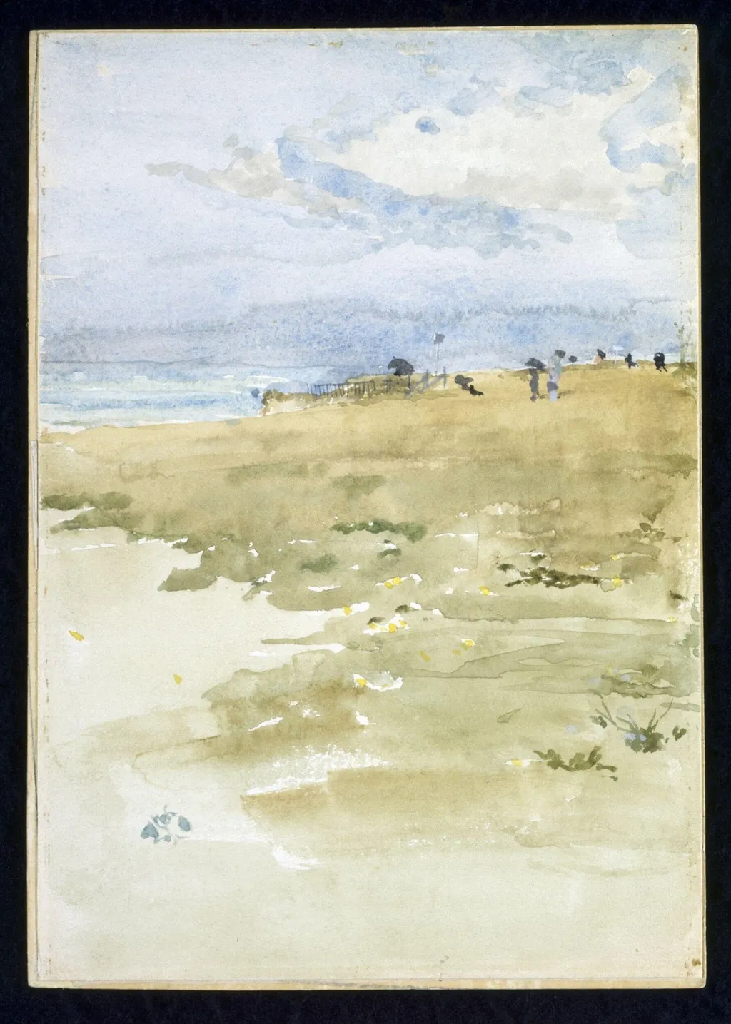 Westgate, by Whistler, watercolor, 1850
