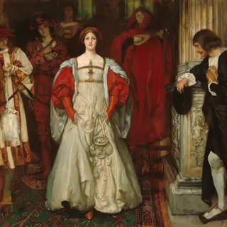 "Who Is Sylvia? What Is She, That All the Swains Commend Her?", by Edwin Austin Abbey