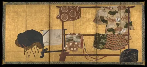 誰が袖図屏風|Whose Sleeves? (Tagasode), 1618
