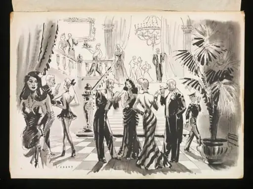 An Evening party, by Wilfrid R. Addey