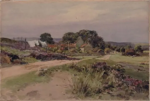 Goathland Village, by Wilfrid Williams Ball