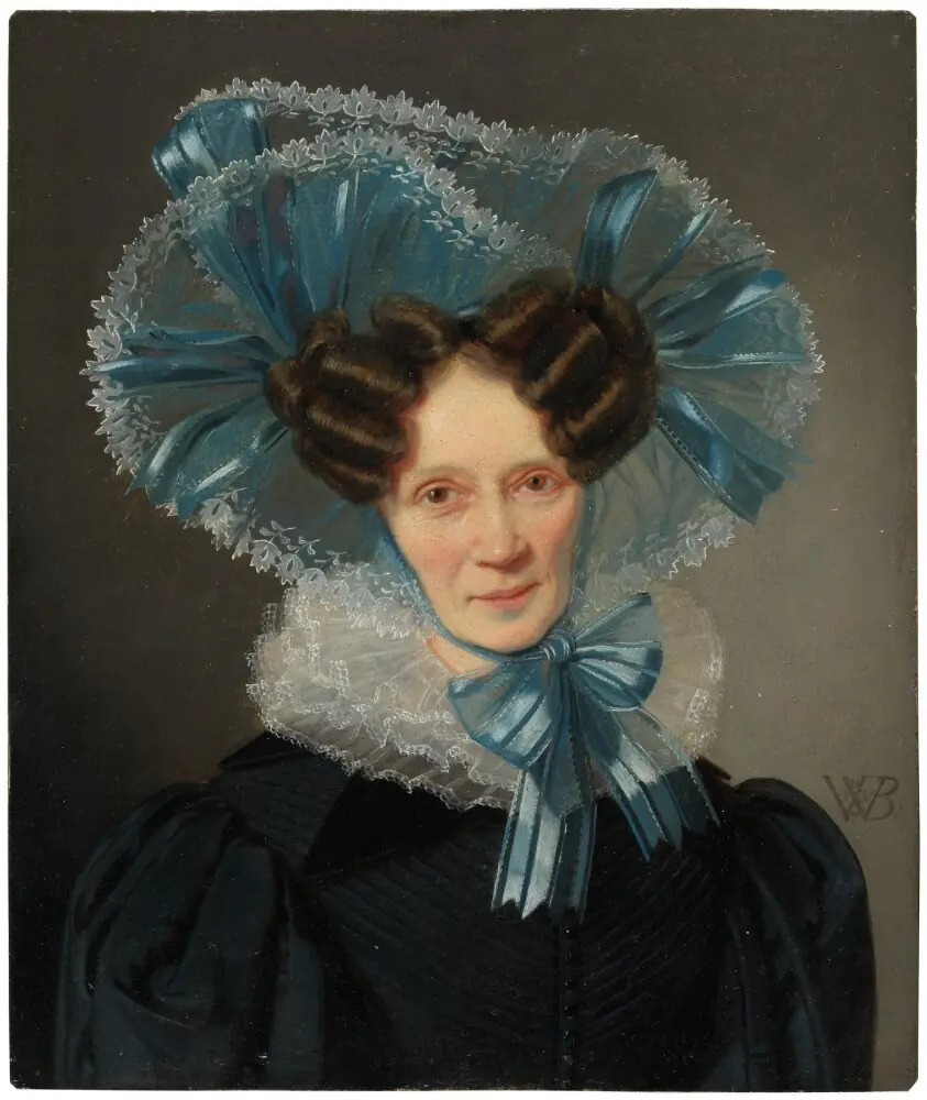 Countess Sophia Vilhelmine Moltke, née Levetzau, by Wilhelm Bendz