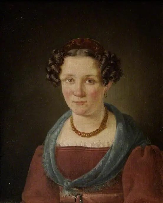 Portrait of a Woman, by Wilhelm Bendz