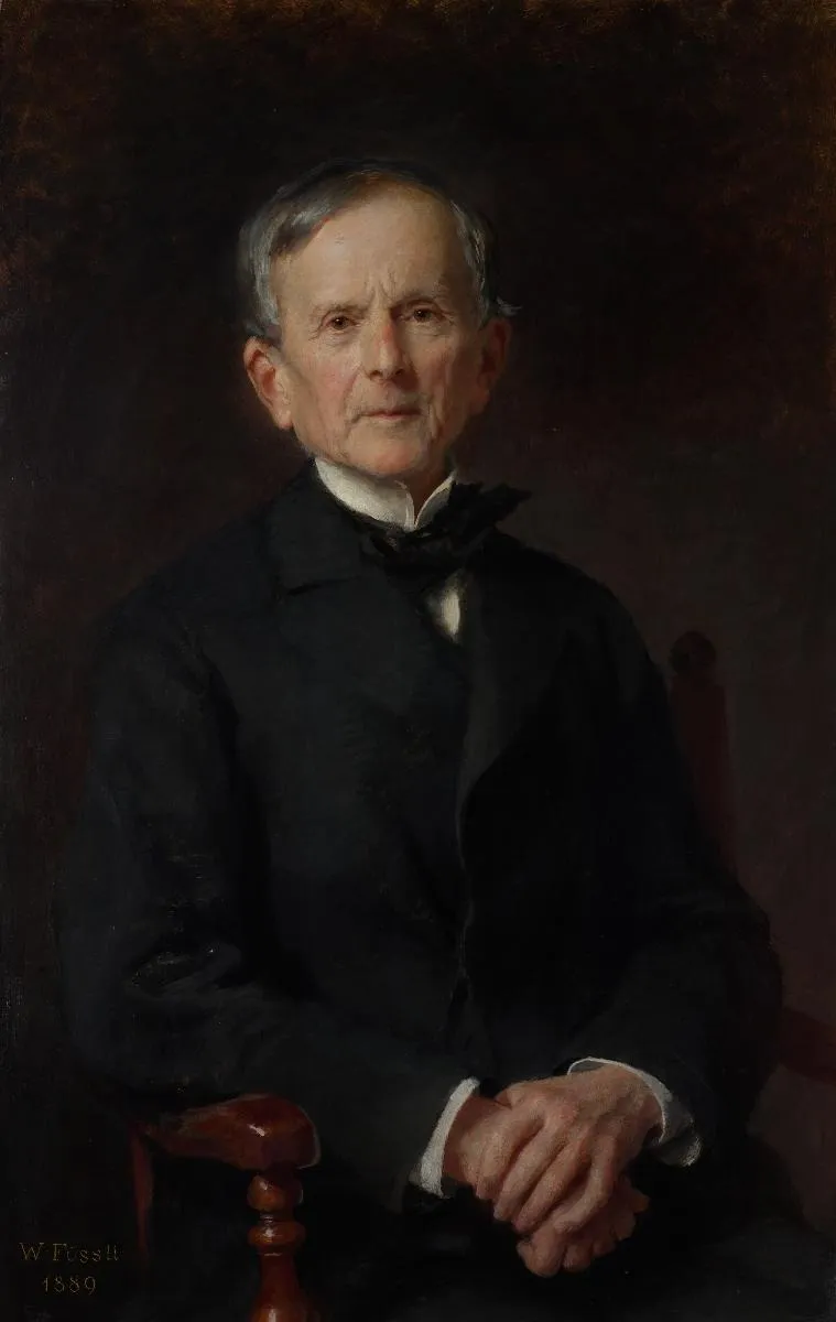 Bildnis Emil Tobler-Finsler, by Wilhelm Füssli, oil, 1895