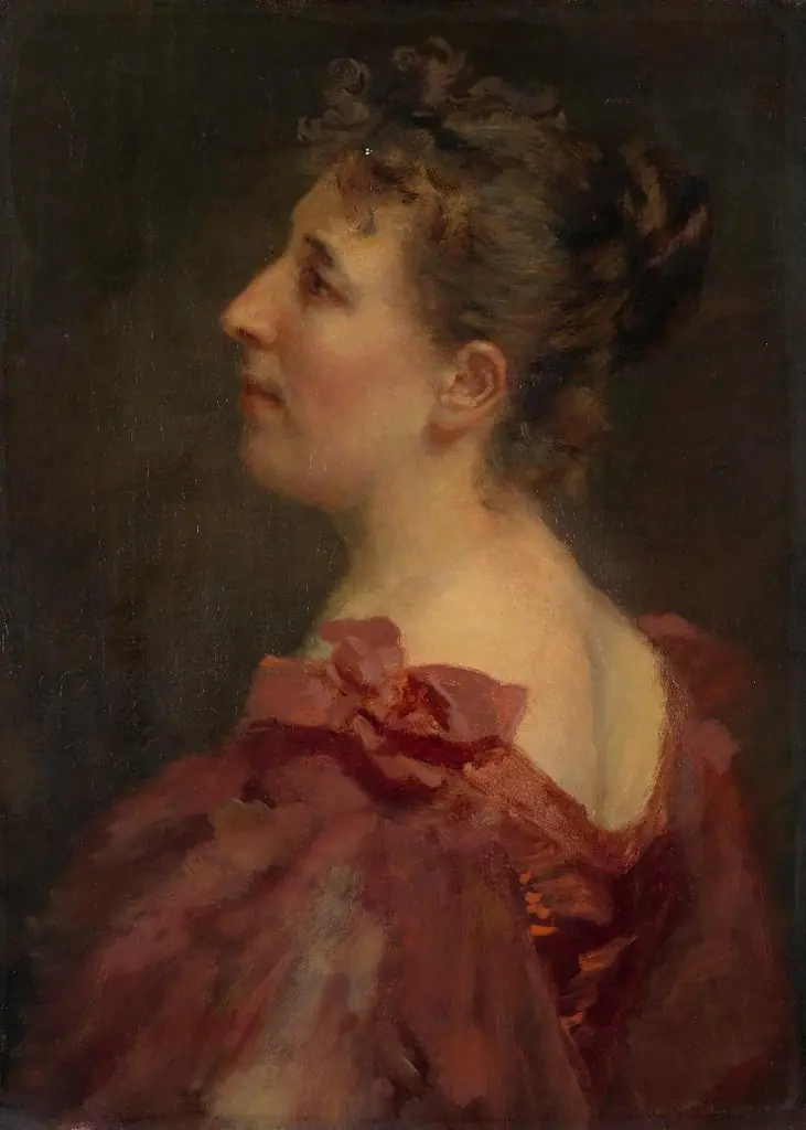 Bildnis Leonie Scheller-Kuhn, by Wilhelm Füssli