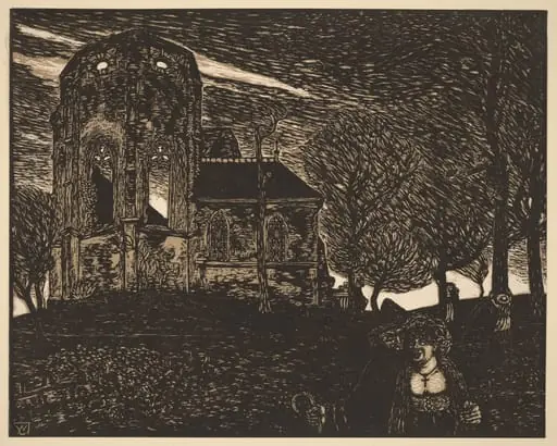 Springtime Storm, by Wilhelm Laage