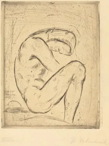 Büsser, by Wilhelm Lehmbruck