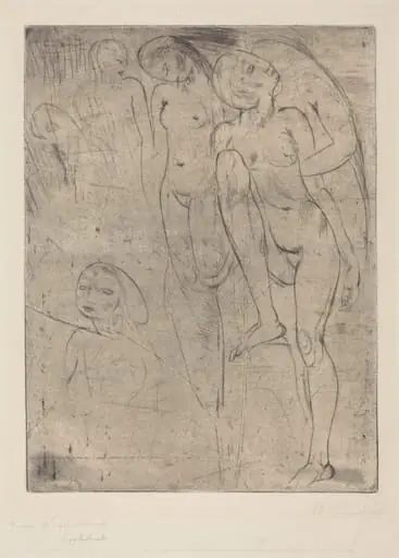Large Resurrection (Grosse Auferstehung), by Wilhelm Lehmbruck