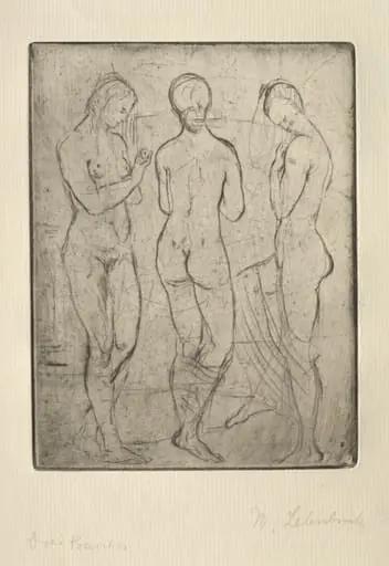 Three Women, by Wilhelm Lehmbruck