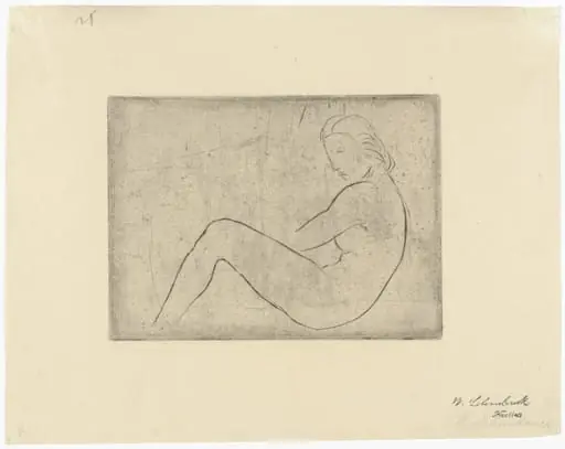 Untitled, by Wilhelm Lehmbruck