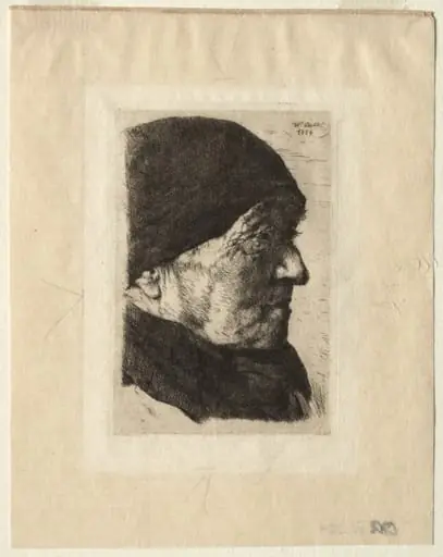 Head of a Peasant, by Wilhelm Leibl