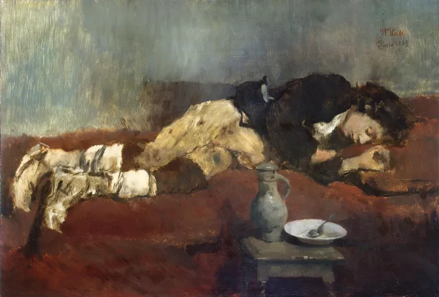 Sleeping Savoyard Boy — Leibl Circle