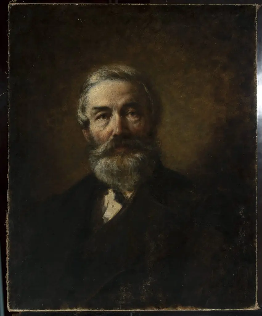 Portrait of a man, by Wilhelm Leopolski