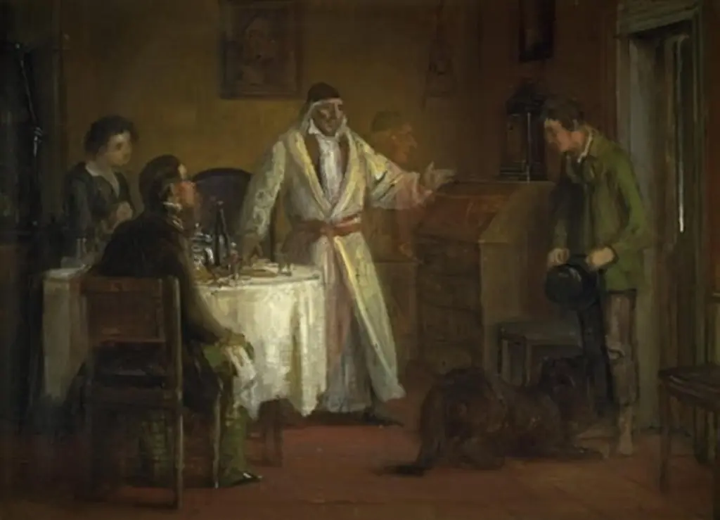 Den fortabte søns hjemkomst, by Wilhelm Marstrand