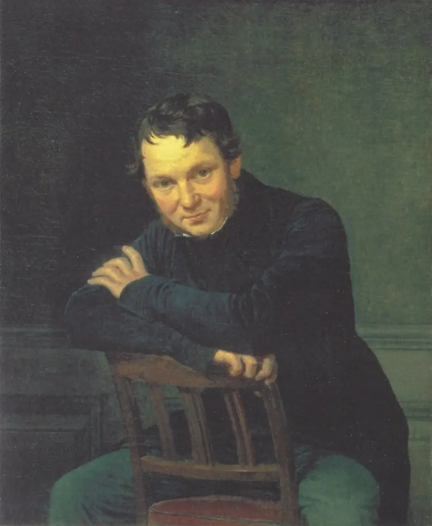 Gottlieb Bindesbøll, Danish Architect, by Wilhelm Marstrand