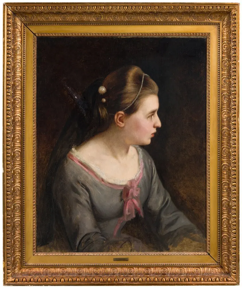 Helena Roed, Acting as Leonora in Ludvig Holberg’s Det lykkelige skibbrud (The Fortunate Shipwreck), by Wilhelm Marstrand