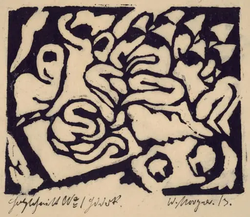 Flagellation, by Wilhelm Morgner