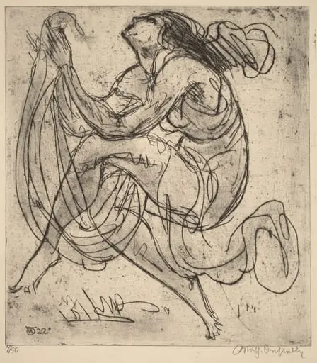 Dancing, by Wilhelm Oesterle