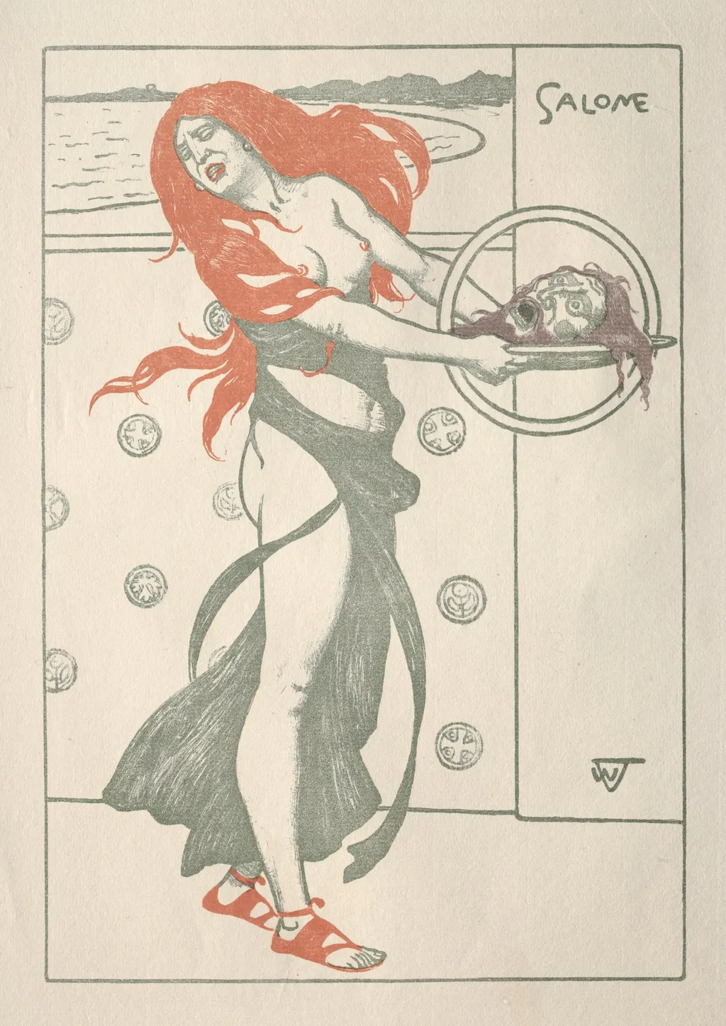 Salomé, by Wilhelm Volz, 1896
