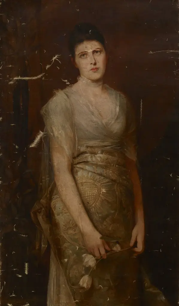 Portrait of Alicja Worms, by Wilhelm von Kaulbach