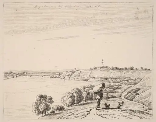 Bogenhausen, by Wilhelm von Kobell