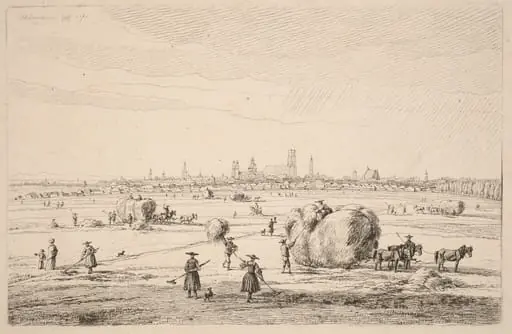 München (Munich), by Wilhelm von Kobell