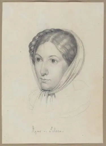 Agnes von Felsen, by Wilhelm von Kügelgen