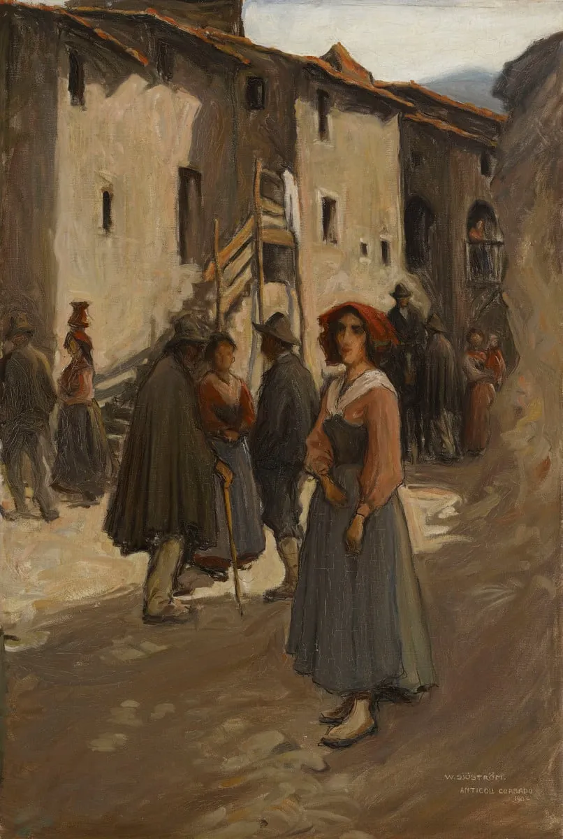 Anticoli Corrado, by Wilho Sjöström, unspecified