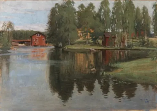 Maisema Inhasta, by Wilho Sjöström