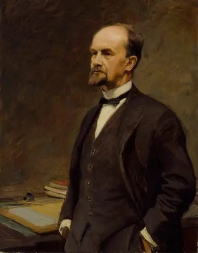 Otto Mannisen muotokuva, by Wilho Sjöström