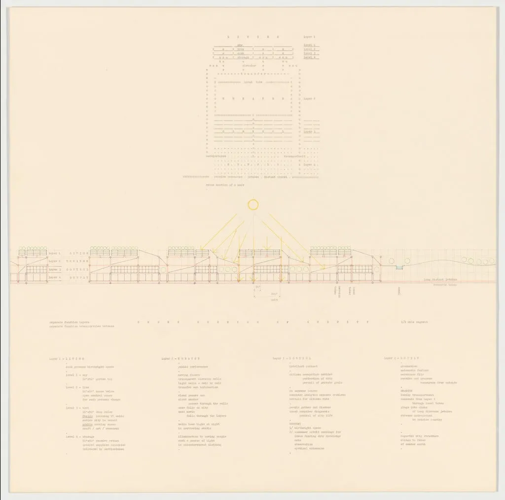 Untitled, by Will Insley, graphite, 1971