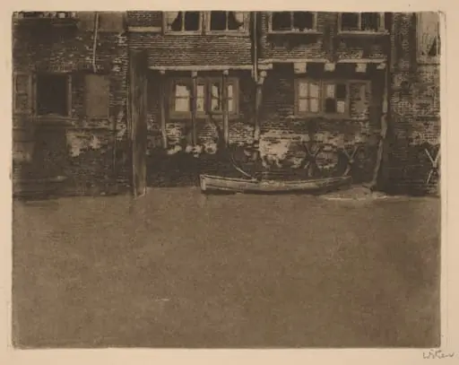 Voorstraatshaven, Dordrecht, by Willem Arnold Witsen