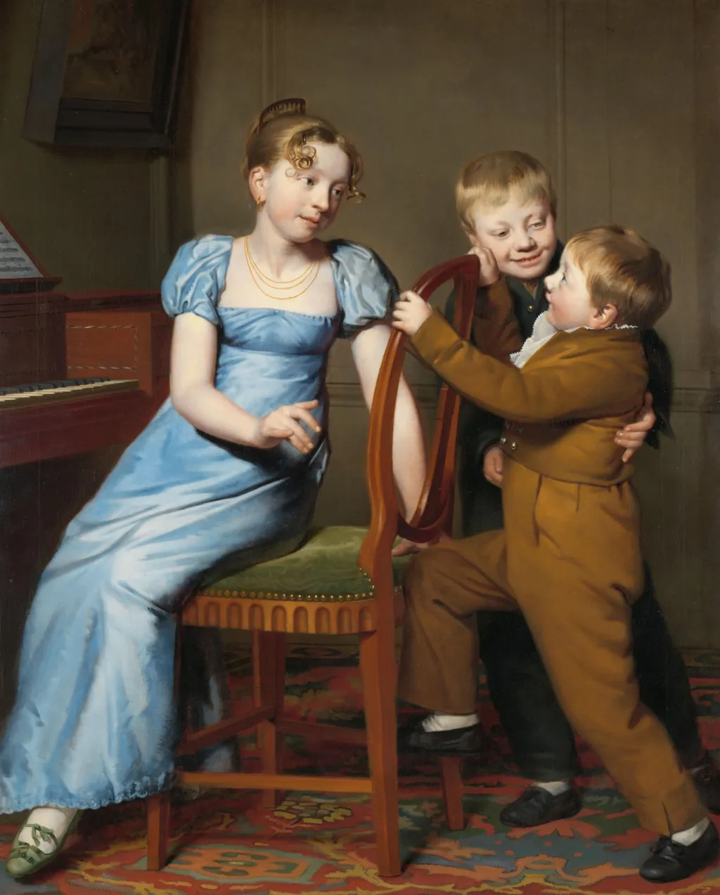 Het gestoorde pianospel, by Willem Bartel van der Kooi, unspecified, 1813