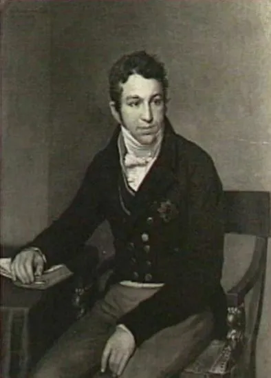 Portrait of Pierre Louis Servais van Gobbelschroy (1784-1850), by Willem Bartel van der Kooi, oil, 1809