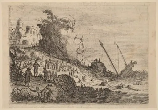 Saint Paul Shipwrecked on the Island of Malta, by Willem Basse