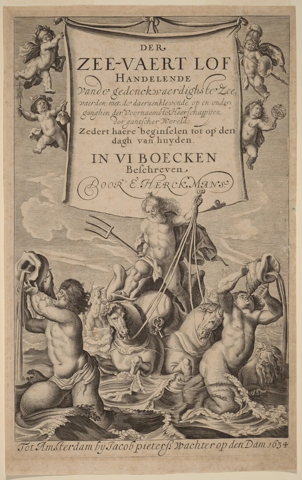 Title Page, by Willem Basse, ink, 1634